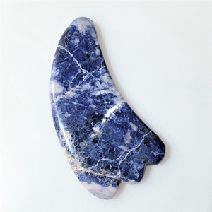 Tablero de masaje en forma de garra de <span class=keywords><strong>sodalita</strong></span>, herramientas Gua Sha, Guastone - Product Image 4