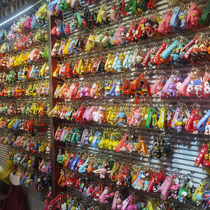 2025 Giá Rẻ Chất Lượng Cao Quyến Rũ Vòng Chìa Khóa Mới Phim Hoạt Hình Hình PVC Keychain Mềm 3D Silicone PVC Keychain - Product Image 6