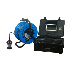 Cámara subacuática con rotación de 360 grados, videocámara giratoria subacuática con cable de 200M, detección de tuberías de pozo - Product Image 1