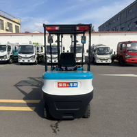 Chariot élévateur électrique compact 3,5T OEM durable avec plateforme pour conducteur, transpalette électrique, gerbeur électrique pour usage industriel