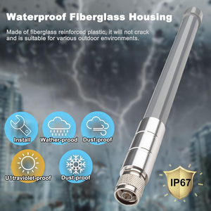 Yêu cầu mẫu miễn phí không thấm nước od20 od25 N nam nữ ngoài trời <span class=keywords><strong>2.4G</strong></span> 5.8G 4G LTE Lora cổng 868MHz 915MHz ăng ten sợi thủy tinh - Product Image 6