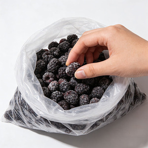 Nouvelle saison, framboises surgelées IQF, export direct d'usine, prix de gros, framboises en vrac, 100% framboises surgelées - Product Image 2