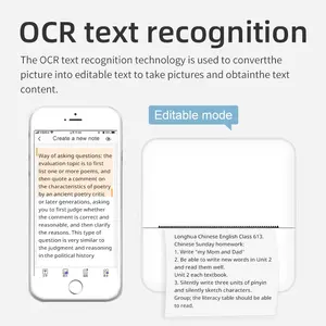 เครื่องพิมพ์ความร้อนพกพา Jumon X6 รุ่นมินิ ใช้แบตเตอรี่แบบชาร์จได้ ประสิทธิภาพสูง สำหรับพิมพ์บาร์โค้ด เหมาะสำหรับนักเรียน ขนาดพกพา - Product Image 6