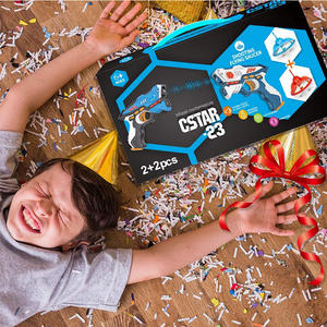 <span class=keywords><strong>Jeu</strong></span> de tir au <span class=keywords><strong>laser</strong></span> infrarouge, projecteur, <span class=keywords><strong>jeu</strong></span> multijoueur, mini-set de <span class=keywords><strong>laser</strong></span> tag, pistolets jouets, <span class=keywords><strong>jeu</strong></span> d'intérieur pour enfants - Product Image 4