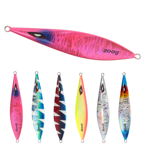 เหยื่อตกปลาตะกั่วทำจากโลหะเรืองแสงในแนวตั้งเหยื่อตกปลาขนาด120กรัม150กรัม180กรัม200กรัม250กรัม300กรัม - Product Image 1