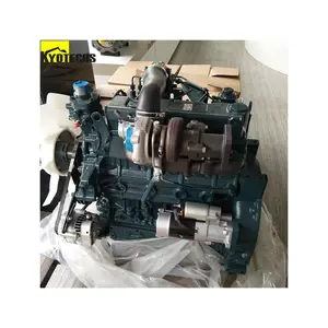 Suku cadang mesin Excavator mesin kubota d1703 d1402 d1105 mesin kubota d1105 v3800-t 3 mesin diesel silinder