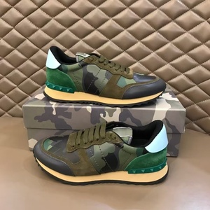 Chaussures de sport décontractées tendance pour hommes en cuir véritable de luxe 2025, pour la marche et la course en jungle - Product Image 2