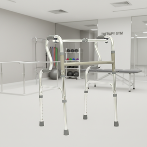 Déambulateur pliable léger en aluminium, vente en gros d'usine, <span class=keywords><strong>pour</strong></span> <span class=keywords><strong>la</strong></span> paralysie cérébrale, <span class=keywords><strong>la</strong></span> rééducation des personnes handicapées et l'assistance aux personnes âgées - Product Image 4