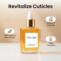 Huile réparatrice nourrissante pour ongles, huile pour cuticules avec compte-gouttes, marque privée OEM