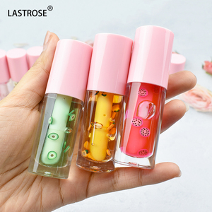 Aceite de coco al por mayor, bálsamo labial brillante, aceite de labios de fruta teñido personalizado vegano, Etiqueta Privada, aceite de labios transparente, tinte de aceite de labios brillante vegano - Product Image 4