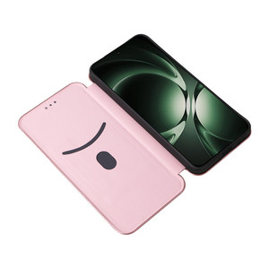 Étui de téléphone portefeuille en cuir PU en fibre de carbone Offre Spéciale pour Redmi K80 Ultra 5G - Product Image 2