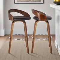 Chaise de bar haute en métal de style nordique, en cuir de luxe, moderne et abordable, pour la maison et la cuisine, tabouret de bar pour table de bar