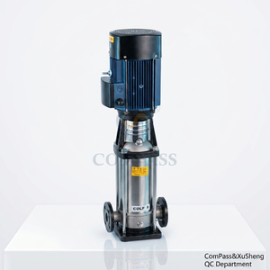 ปั๊มหอยโข่งแบบหลายระดับแนวตั้ง 4kw CDLF8-100 สเตนเลสสตีลเกรด SS304 ความจุ 4000 <span class=keywords><strong>ลิตร</strong></span>/ชม. พร้อมหน้าแปลน PN25 ราคาดี - Product Image 5