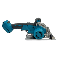 Scie circulaire électrique sans balais professionnelle de 5 pouces, 21V, outil électrique industriel portable pour le bois avec une profondeur de coupe de 45 mm