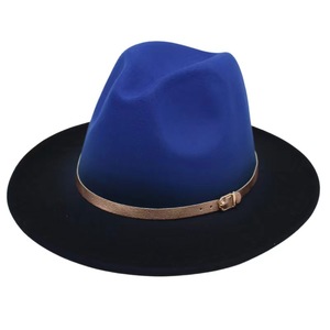 Groothandel Dames Mode Wollen Vilten Hoed Klassiek Vintage Hoge Kwaliteit Jazz Hoeden Mannen Vrouwen Voelde Fedora Hoed - Product Image 5