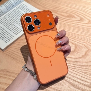 Baisida New Frosted AG Glass Back Cover Lens Film para <span class=keywords><strong>Iphone</strong></span> 17 Funda para teléfono móvil Magnética para <span class=keywords><strong>Iphone</strong></span> 15 16 17 Pro Max Cases - Product Image 3