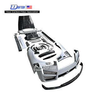 Kit de carrocería estilo MSY para RR Cullinan, kits de conversión de fibra de carbono, versión de alta calidad, apto para el nuevo parachoques de Rolls Royce. - Product Image 1