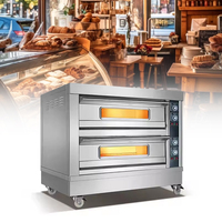 Four de cuisine commercial pour la cuisson du pain et du gâteau Nouvel équipement 220V pour les industries des noix de maïs