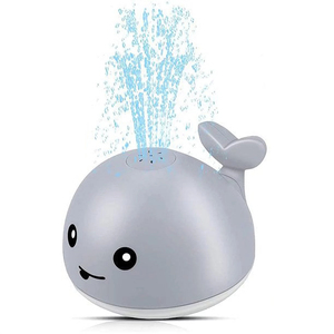 Juguetes de baño para bebés, superventas, <span class=keywords><strong>bañera</strong></span> de verano, juguetes para duchas, <span class=keywords><strong>ballena</strong></span> para niños, juguete de baño de agua pulverizada de inducción automática con luz - Product Image 1