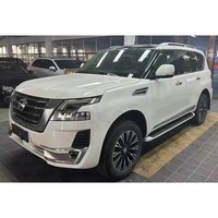 Kits de carrosserie pour Nissan Patrol Y62 2010-2019 Mise à niveau style 2020 Pare-chocs avant arrière Garde-boue Capot Phares Feux arrière Porte arrière