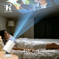 Nuevo Proyector LED HD N8 150 ANSI LM con Pantalla LCD de 2 Pulgadas, Android 12, Mini Proyector Inteligente de Tiro Corto con Decodificación 4K a 30fps