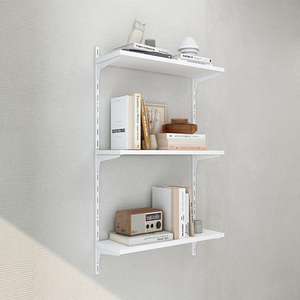 Bộ kệ kim loại treo tường để sắp xếp đồ dùng văn phòng tại nhà, giá để đồ tự lắp ráp cho hệ thống kệ tường mô đun - Product Image 1