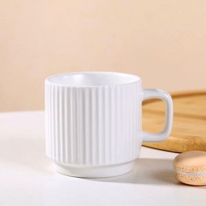 Juego de Tazas de Cerámica Estilo Minimalista Color Pastel Macaron, Tazas de Colores Dulces para Regalos Promocionales y Empresariales, Tazas para Beber para Uso Doméstico - Product Image 3