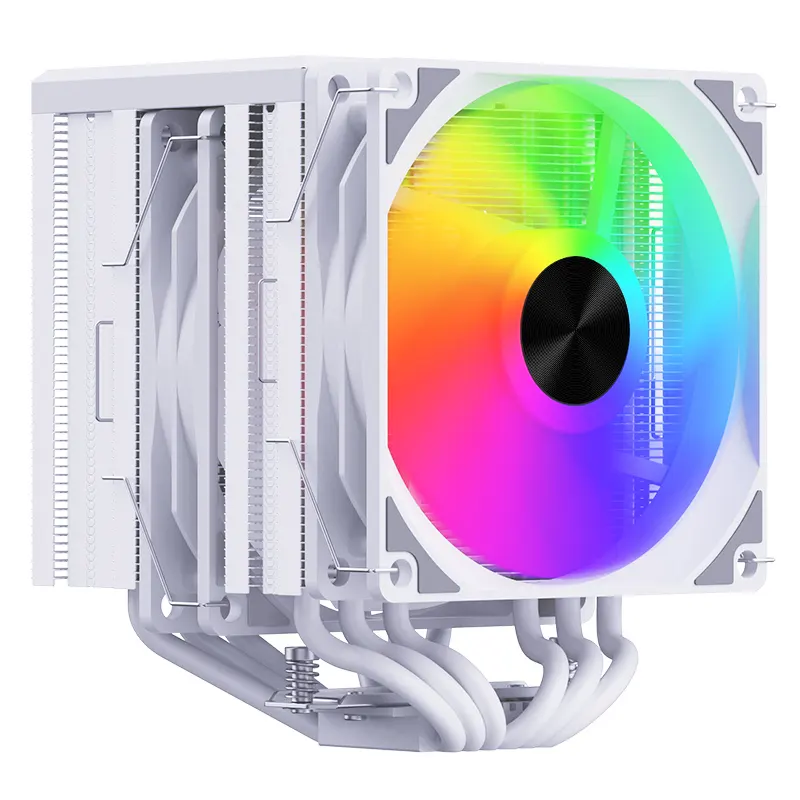 SNOWMAN TDP 260 W 6 Wärmerohr CPU Kühler hohes Luftvolumen und geräuscharmer RGB Kühler Lüfter CPU