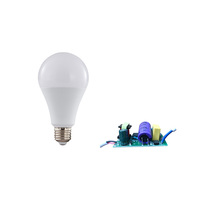 Alimentation électrique LED non isolée monochrome 12-24W, alimentation électrique pour pilote LED SKD, conception de circuit imprimé pour ampoule LED