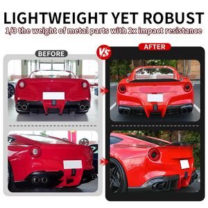 Nuevo Alerón Trasero de Fibra de Carbono Estilo DNC para Auto, Piezas de Auto de Alto Rendimiento para Ferrari F12 - Product Image 4