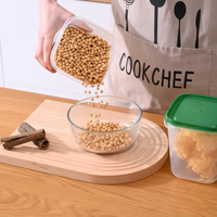 Ensemble de 17 bacs à légumes en plastique transparent Boîte de rangement pour fruits avec couvercle scellé Boîte de rangement pour réfrigérateur pouvant être chauffée au micro-ondes