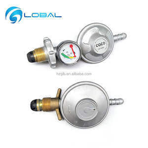Regulador de Gás de Cozinha LPG de 5/8\" com Medidor para o Mercado da África do Sul e Botsuana - Product Image 1