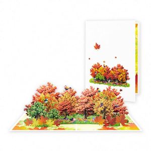 Nouvelle carte pop-up 3D créative pour la fête des mères, cadeau de bénédiction pour les enseignants - Product Image 4