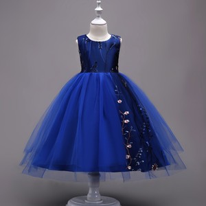 Diez años de ropa de dama de honor infantil. <span class=keywords><strong>Esmoquin</strong></span> de princesa EsMX Vestido de muñeca de flor - Product Image 2