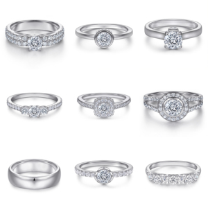 Tùy chỉnh bán buôn 925 Sterling Silver bạc Zircon không phai Nhẫn đính hôn cho phụ nữ - Product Image 3