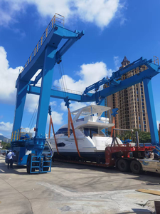 China hizo 75 toneladas 150 toneladas mar barco yate viaje grúa de elevación - Product Image 2