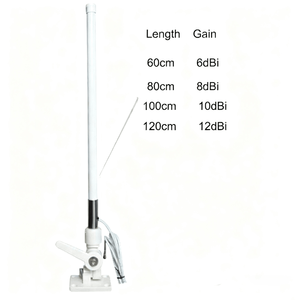 様々なサイズ 698-2700MHz GPSアンテナ 10dBi 4G GSM 広帯域通信アンテナ マリンアンテナ 折りたたみ式マウントベース付き - Product Image 1