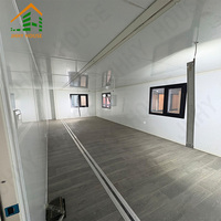 Maisons conteneurs modernes extensibles de 40 pieds, modules préfabriqués, installation rapide, bureaux, appartements, maisons mobiles, villas