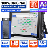 NUEVO MUCAR 892BT PRO Herramienta de Diagnóstico Automotriz Bidireccional con Codificación de ECU, Mapeo de Topología, Escáner J2534 Pass-Thru y Asistencia por IA