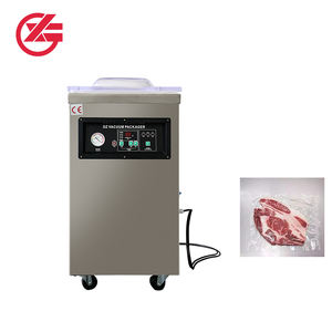 Vente en gros 400 <span class=keywords><strong>Machine</strong></span> à vide unique Scellage entièrement automatique pour la conservation des aliments de charcuterie Top <span class=keywords><strong>Machine</strong></span> entièrement sous vide du fabricant - Product Image 1