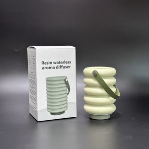 Siweiyi Ceramic Rechargeable Waterless <b>Aroma</b> <b>Diffuser</b> with 10-20ml Capacity Timer Adjustable Mist for Car and Household Use - Product Image 2