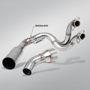 Sistema de Escape para Motocicleta Kawasaki <span class=keywords><strong>Z650</strong></span> Ninja 650 Ninja650 <span class=keywords><strong>ER6N</strong></span> Versys 650 2023-2025, Tubo de Escape Deslizante de 51 mm para <span class=keywords><strong>Z650</strong></span> - Product Image 3