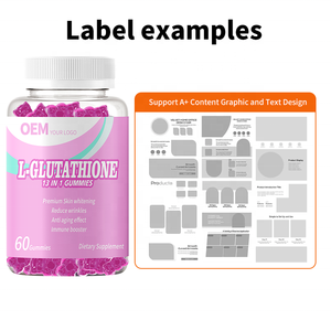 Gomitas Veganas de Vitamina C, L-glutatión y Colágeno 13 en 1 OEM/ODM, Suministro con Cantidad de Pedido Flexible para Reabastecimiento de Stock para Vendedores - Product Image 6