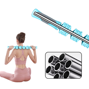 ボディマッサージローラースティック脚腕足用ポータブル痛み軽減ツールヨガ筋肉マッサージャー - Product Image 4