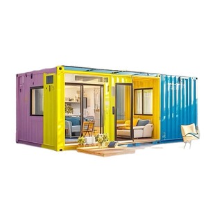 Casa Contenedor Rectangular de Diseño Industrial para Tienda Móvil Comercial en Calle - Product Image 1