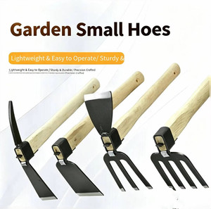 Petite <span class=keywords><strong>houe</strong></span> de jardinage pour l'extérieur, outil agricole pour le désherbage, le creusement, <span class=keywords><strong>la</strong></span> plantation de légumes et <span class=keywords><strong>la</strong></span> culture de fleurs - Product Image 1