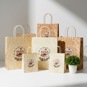 Bolsas de Papel Kraft para Café para Llevar, Tamaños Personalizados e Impresión de Logotipo para Empaquetado de Cafeterías - Product Image 6