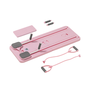 Ladyglow đa mục đích có thể gập lại Pilates cải cách Hội Đồng Quản Trị nâng cấp trượt bụng thiết bị tập thể dục Pilates Phụ Kiện Bộ - Product Image 3