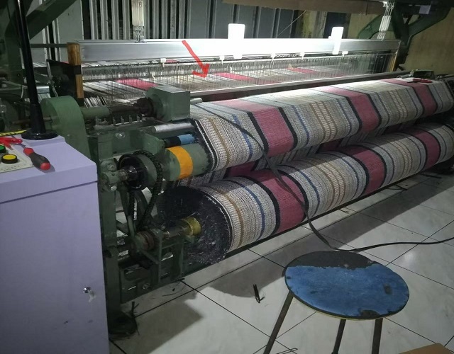 GA747M  PP MAT RAPIER WEAVING LOOM