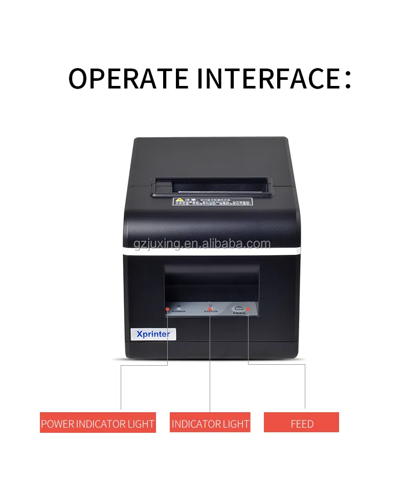 mini printer cheap Xprinter Q90EC High quality 58mm Bluetooth auto cutter thermal receipt printer mini printers canon mini photo printer